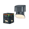 ENDURA  Style Solar Turn Sensor Wall IP54 Dark Grey