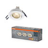 Spot Set Recess GU10 Dim Adjustable Click 3.7W 827 White