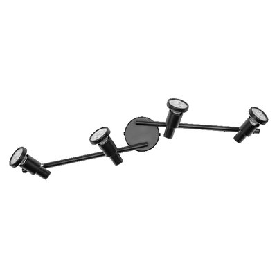 LED Spot GU10 Black 4 X 3.4W 927 DIM