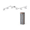 LED Spot Vase 6xG9 Brushed Nickel