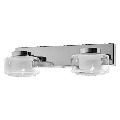 Orbis Flame 2X5.5W Click CCT IP44 Chrome