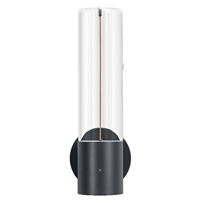 ENDURA Decor Filament Wall Daylight Sensor 8W IP54 Dark Grey