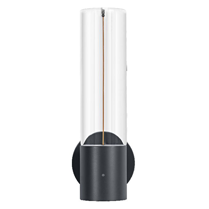 ENDURA Decor Filament Wall Daylight Sensor 8W IP54 Dark Grey