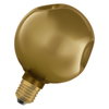 DECOR LED FLAT LAMP 3.5W 827 E27 Non-DIM IN ELECTRO GLASS SMALL GOLD