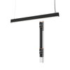 Office Line Cuboid Suspended 42W 840 DIM Black