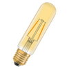 Vintage 1906 Tubular 20 Filament 2.5W 820 Gold E27
