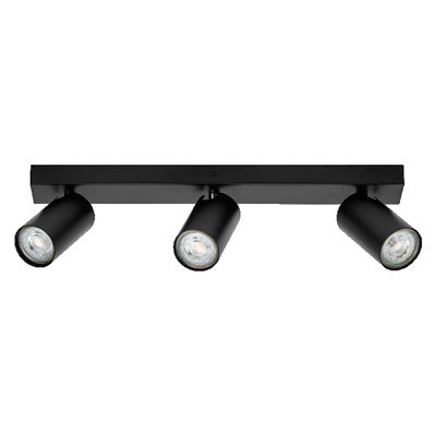 LED Spot Octagon GU10 Black 3x3.4W 927 DIM