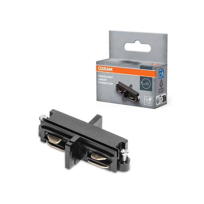 Tracklight Linear Connector Black