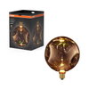 DECOR LED FLAT LAMP 3.5W 827 E27 Non-DIM IN ELECTRO GLASS LARGE ROSE