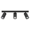 LED Spot Octagon GU10 Black 3x3.4W 927 DIM