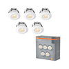 LED Mini Spot Set 6W 830 120° White