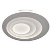 Orbis Spiral Round Central Light 505mm 38W Click Dim 830 Grey