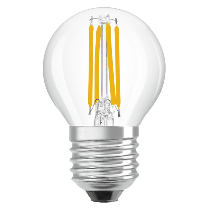 LED Star Classic P 40 Filament 3.4W 827 Clear E27