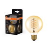 Vintage 1906 Globe 80 48 Filament DIM 7W 822 Gold E27
