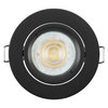 Spot Set Recess Twistlock GU10 Adjustable 2.6W 827 Black