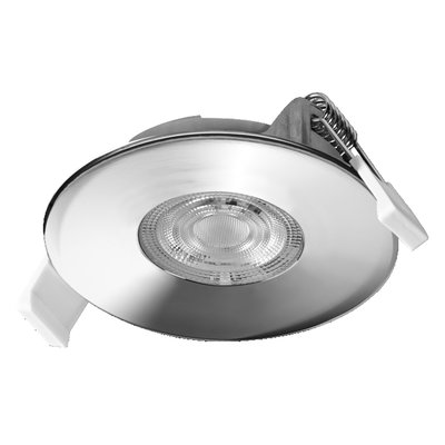 LED Spot Set DIM Recess IP44 4.9W 827 36° Chrome