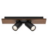Decor Spot Mercury GU10 Black 2x3.4W 927 DIM