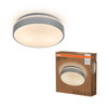 Essential Orbis E27 385mm 3 Lamp Silver