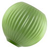 DECOR LED FLAT LAMP 3.5W 827 E27 Non-DIM IN COLOURED GLASS GLOBE GREEN