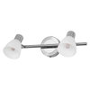 LED Spot Vase 2xG9 Brushed Nickel