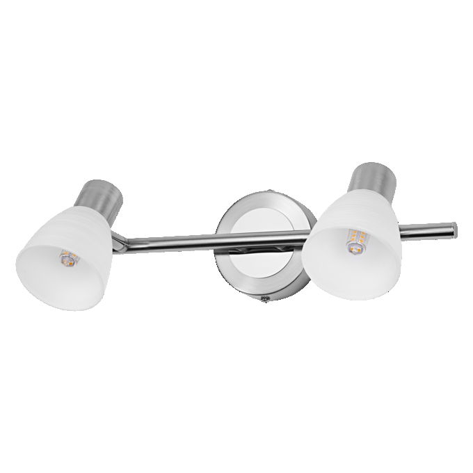 LED Spot Vase 2xG9 Brushed Nickel