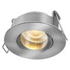 Spot Set Recess GU10 IP65 Press 4.5W 827 Satin Nickel