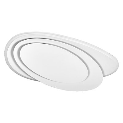 Orbis Layers 490x360mm 50W Tunable White DIM Remote White