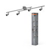 LED Spot Cylinder 4xGU10 Brushed Nickel