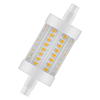 LED Line 78 75 330° P 8W 827 Clear R7s