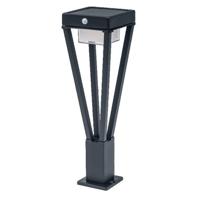 ENDURA Style Solar Bouquet 50cm Post Sensor 6W Black