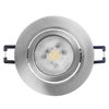 Spot Set Recess GU10 Dim Adjustable Click 6W 827 Satin Nickel