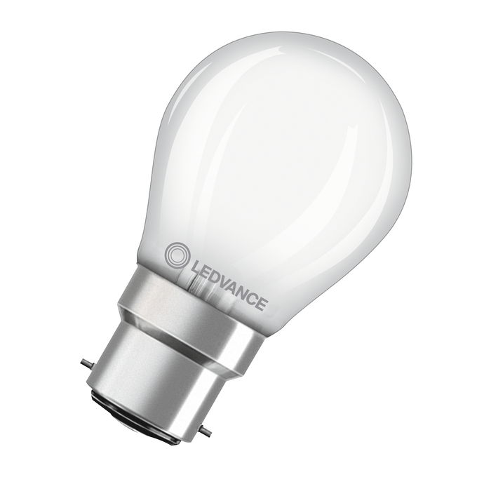 LED Classic P 40 Filament DIM P 4.8W 827 Frosted B22d