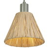 Decor Raffia Pendant 1XE27 Green