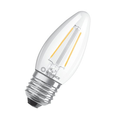 LED Classic B 40 Filament DIM P 4.8W 827 Clear E27