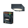 ENDURA  Style Solar Sensor Wall Down IP54 Dark Grey