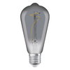 Vintage 1906 Edison 10 Filament 3.4W 818 Smoke E27