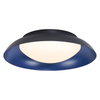 Orbis Plate 310MM 19W 830 Click DIM Black and Blue