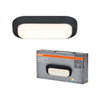 LED Bulkhead Style Oval 24W CCT Black