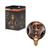 DECOR LED FLAT LAMP 3.5W 827 E27 Non-DIM IN ELECTRO GLASS MEDIUM BLACK