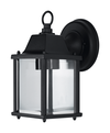ENDURA Classic Lantern Square S E27 Black