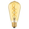 Vintage 1906 Edison 28 Filament 4W 820 Gold E27