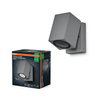 ENDURA Classic Cube Adjustable Wall Silver