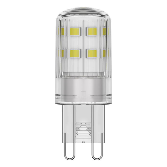 LED PIN 30 300° DIM 3W 827 Clear G9