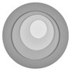 Orbis Spiral Round 505mm 38W Click Dim 830 Grey