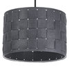 Decor Felt Weaving Pendant 280 mm E27 Dark Grey
