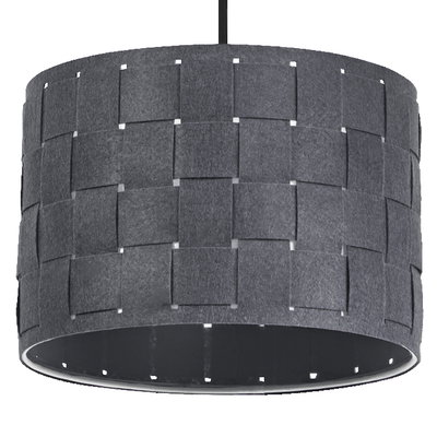 Decor Felt Weaving Pendant 280 mm E27 Dark Grey