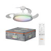 Ceiling fan Cierzo 1220mm 60W CCT RGB