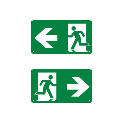 EM EXIT PICTO LEFT RIGHT
