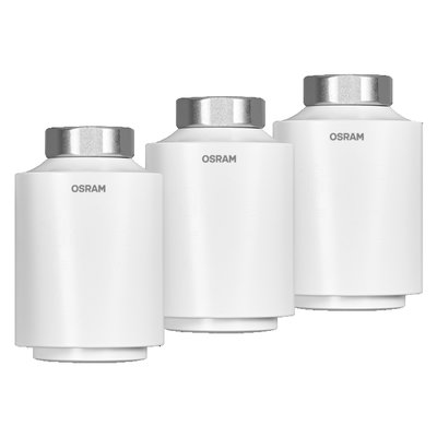 SMART+ WIFI Radiator Thermostat White Triple Pack