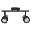 Decor Spot Cork GU10 Black 2x3.4W 927 DIM